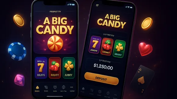 A Big Candy Casino Mobile App